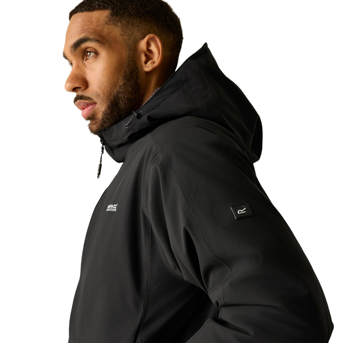 Black - Pack Shot - Regatta Mens Maltrek Insulated Waterproof Jacket