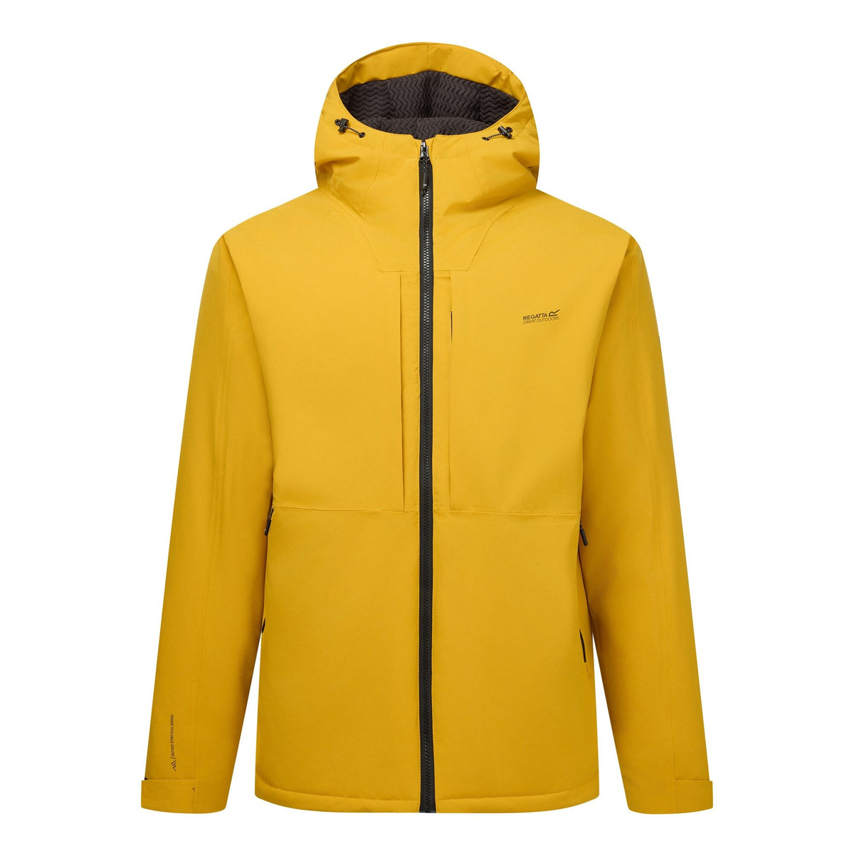 Mustard Seed - Front - Regatta Mens Maltrek Insulated Waterproof Jacket