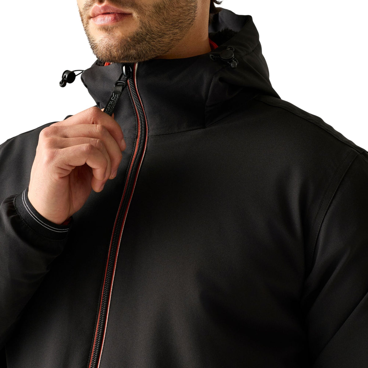 Black - Lifestyle - Regatta Mens Evander Insulated Waterproof Jacket