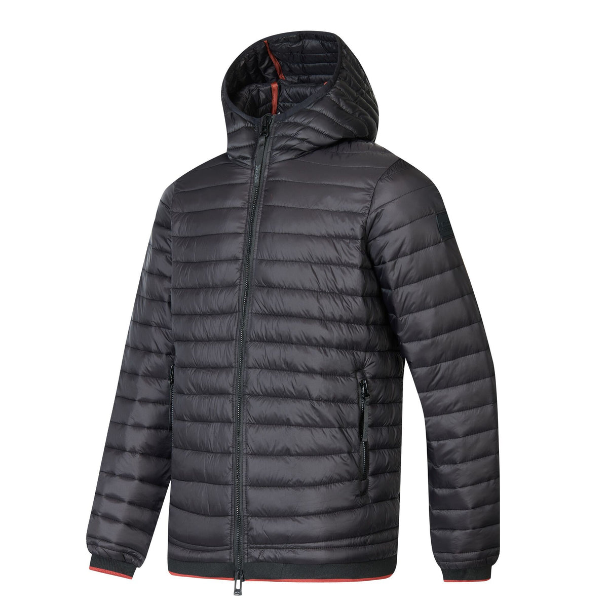 Black - Side - Regatta Mens Haile Padded Jacket