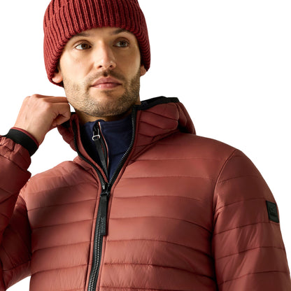 Burnt Henna - Lifestyle - Regatta Mens Haile Padded Jacket