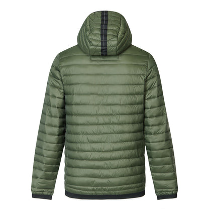 Dark Khaki - Back - Regatta Mens Haile Padded Jacket