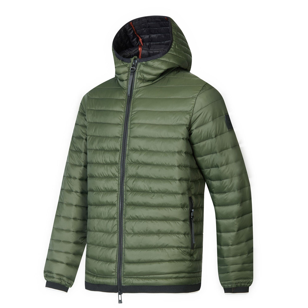 Dark Khaki - Side - Regatta Mens Haile Padded Jacket