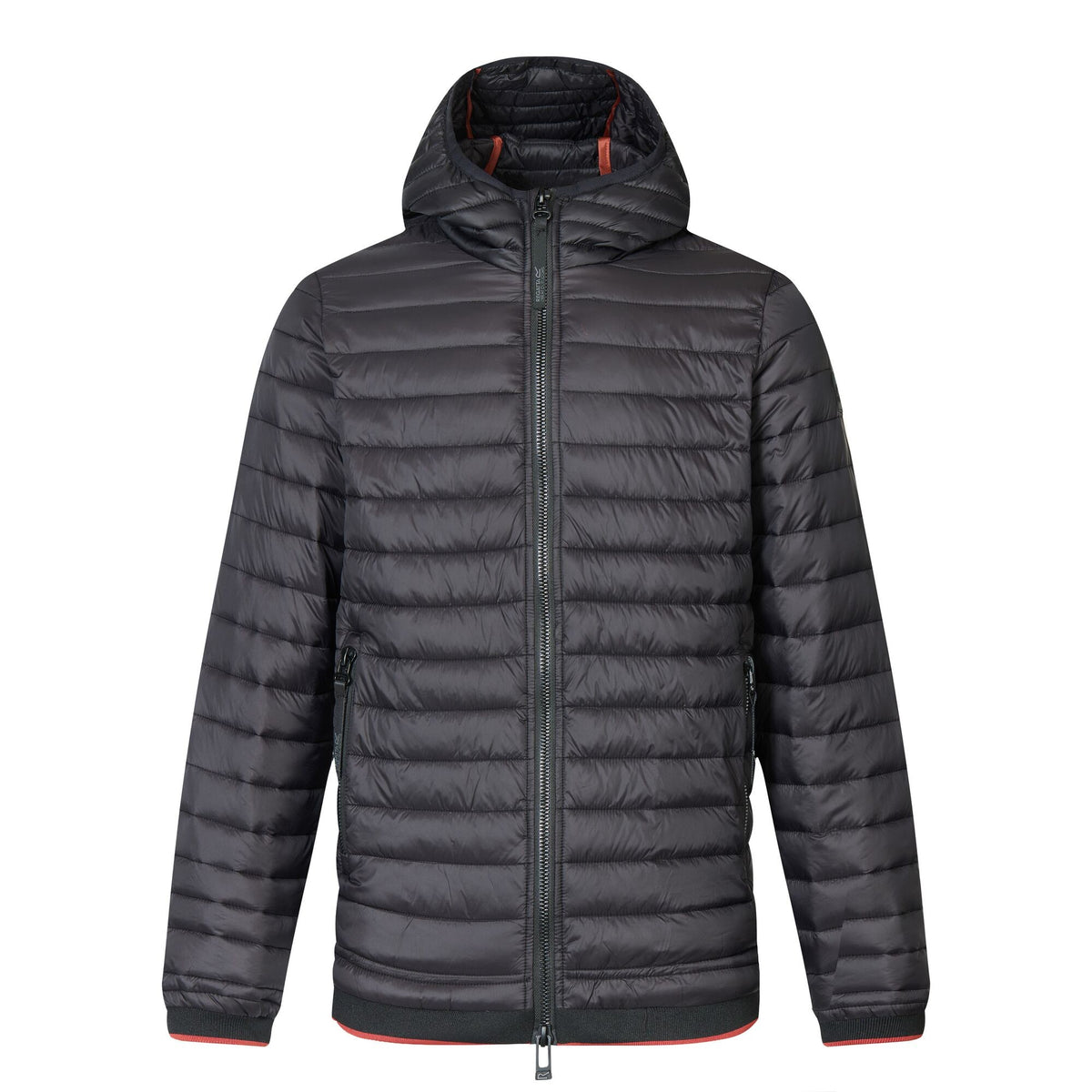 Black - Front - Regatta Mens Haile Padded Jacket