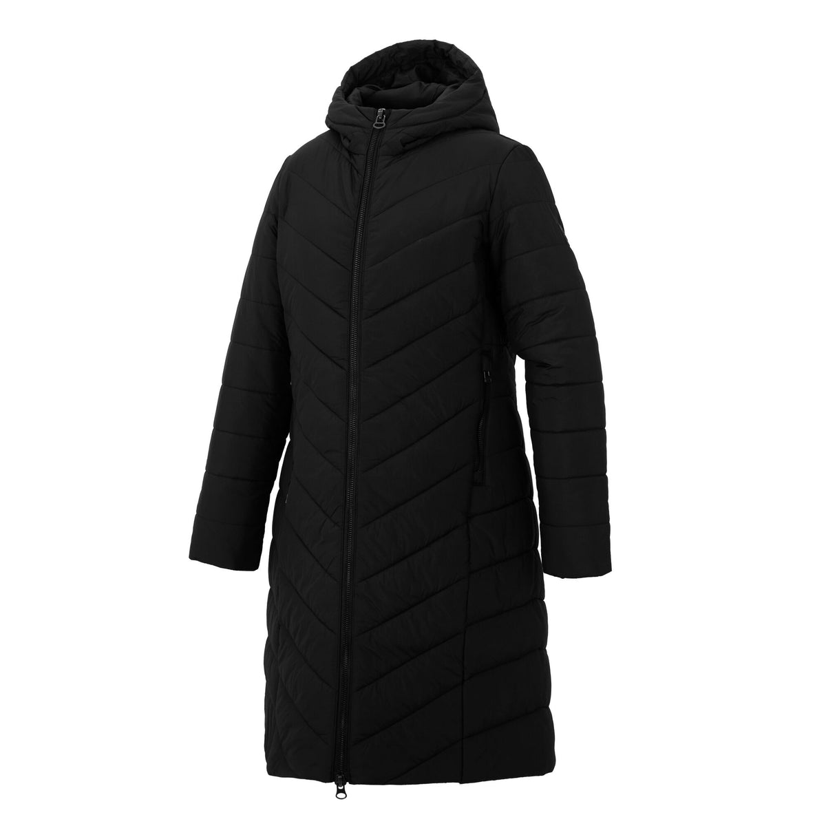Black - Side - Regatta Womens-Ladies Adela Padded Jacket