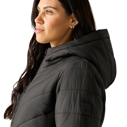 Black - Lifestyle - Regatta Womens-Ladies Adela Padded Jacket