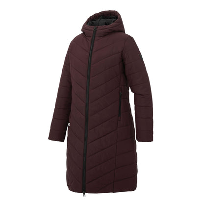 Burgundy - Side - Regatta Womens-Ladies Adela Padded Jacket