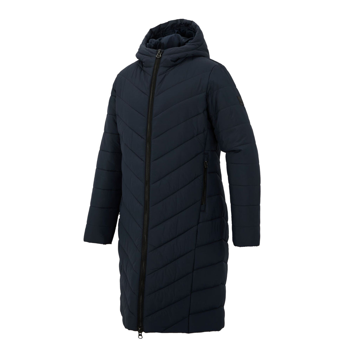 Navy - Side - Regatta Womens-Ladies Adela Padded Jacket