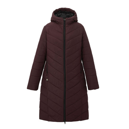 Burgundy - Front - Regatta Womens-Ladies Adela Padded Jacket