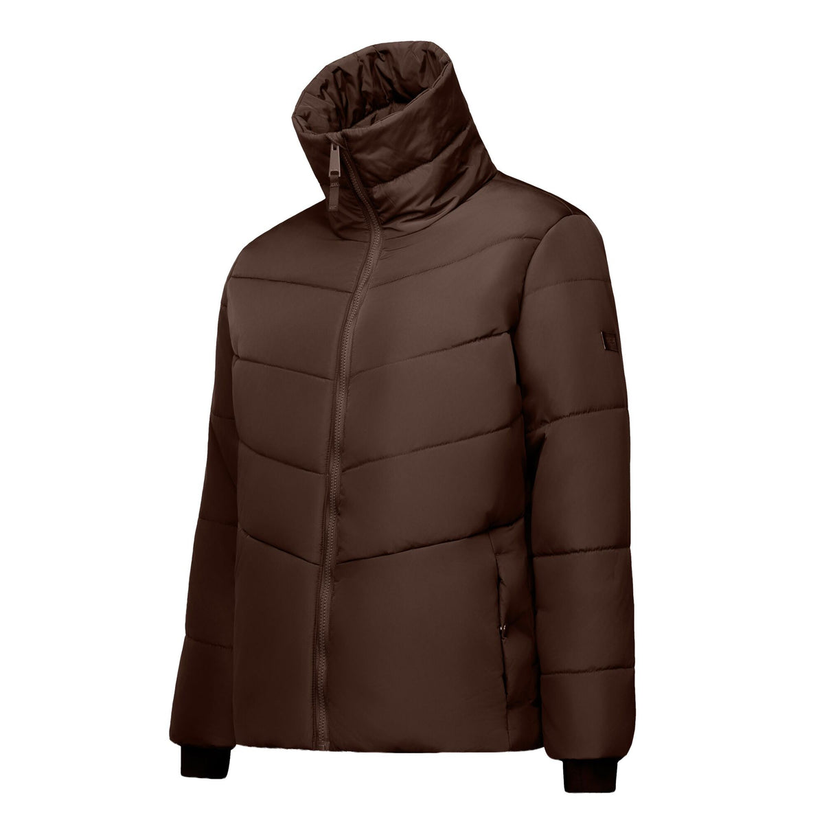 Dark Cherry - Side - Regatta Womens-Ladies Amelle Padded Jacket
