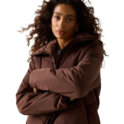 Dark Cherry - Lifestyle - Regatta Womens-Ladies Amelle Padded Jacket