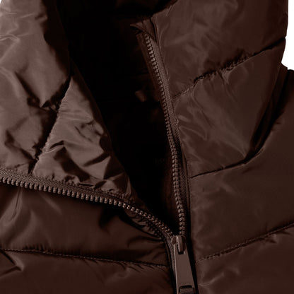 Dark Cherry - Close up - Regatta Womens-Ladies Amelle Padded Jacket