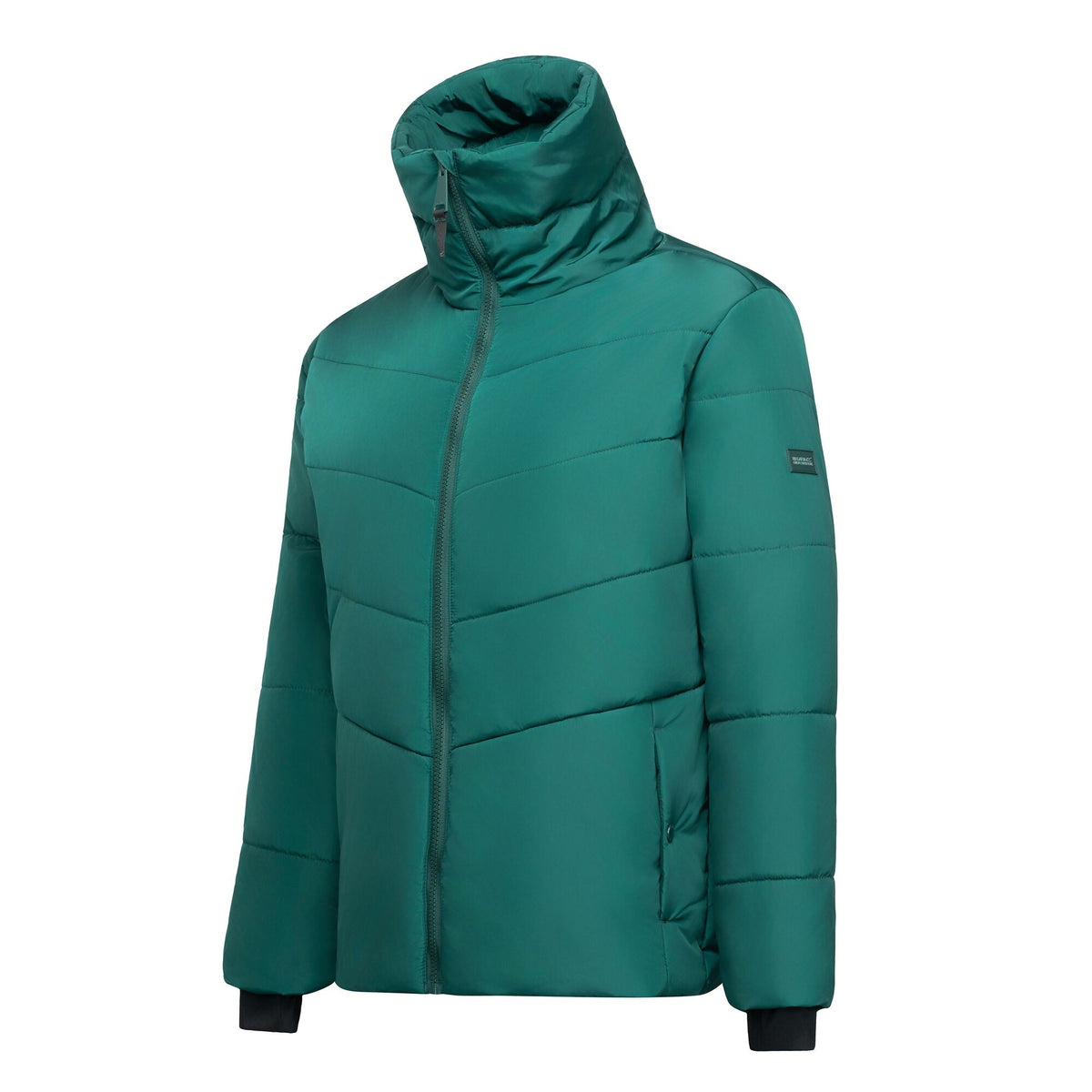 Deep Pine - Side - Regatta Womens-Ladies Amelle Padded Jacket