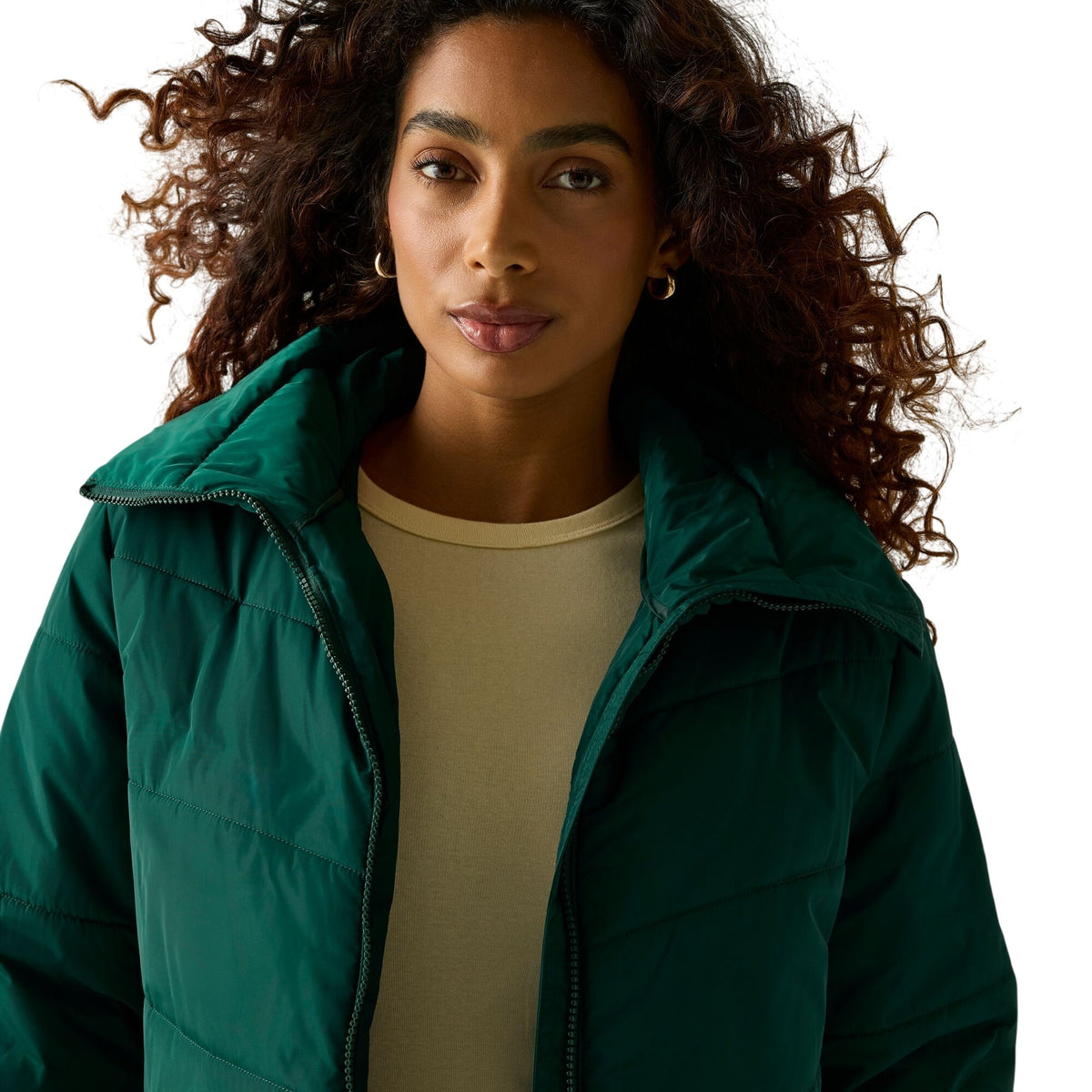 Deep Pine - Lifestyle - Regatta Womens-Ladies Amelle Padded Jacket