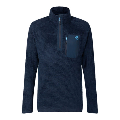 Navy - Front - Dare 2B Womens-Ladies Levitate Technical Half Zip Fleece Jacket