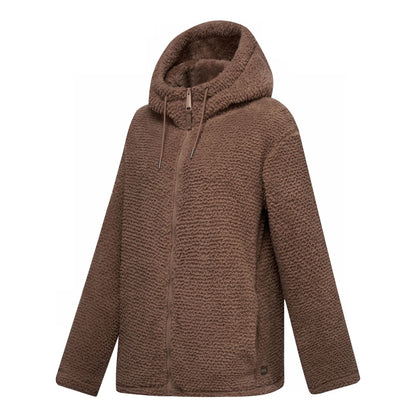 Mocha - Side - Regatta Womens-Ladies Evelina Full Zip Fleece Jacket