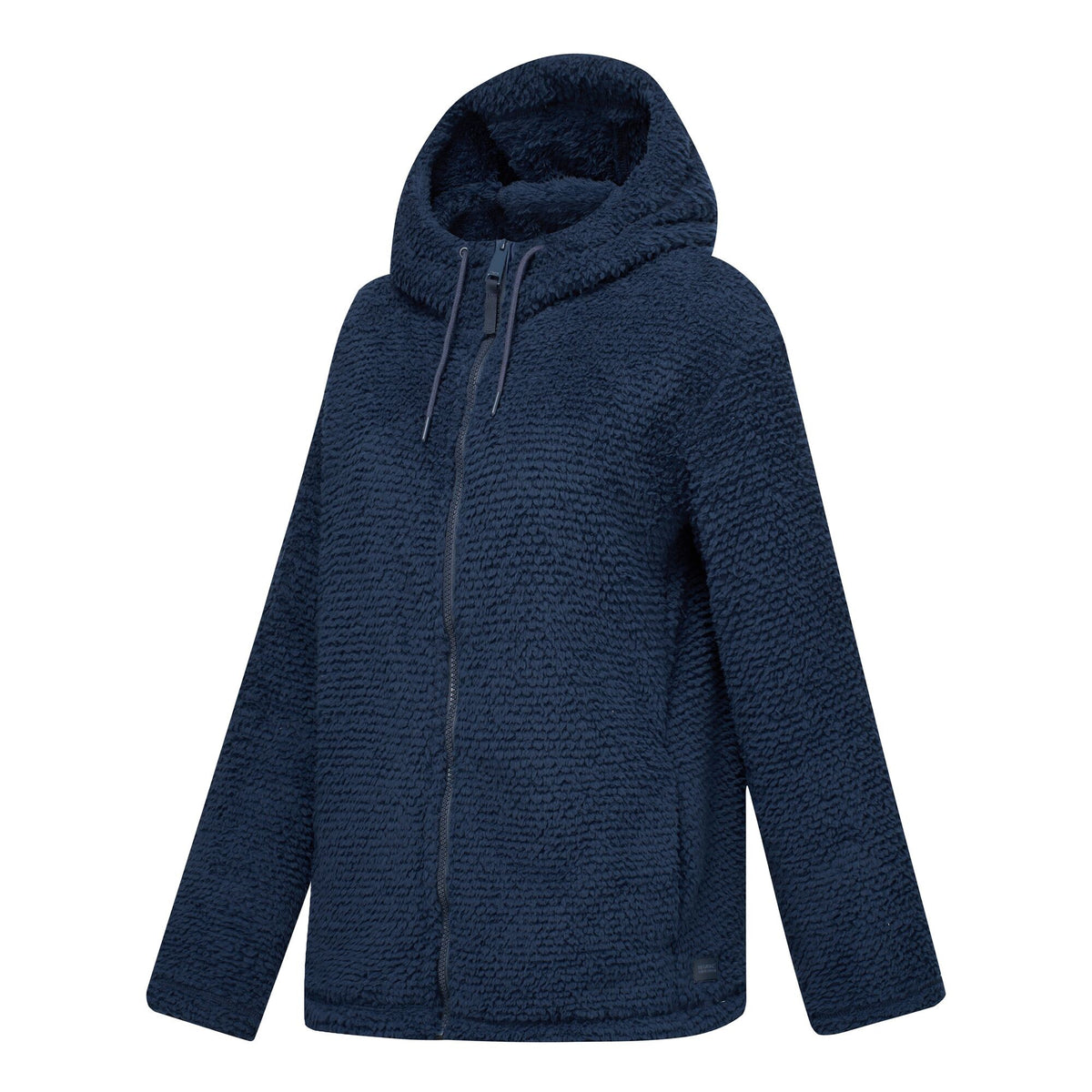 Navy - Side - Regatta Womens-Ladies Evelina Full Zip Fleece Jacket