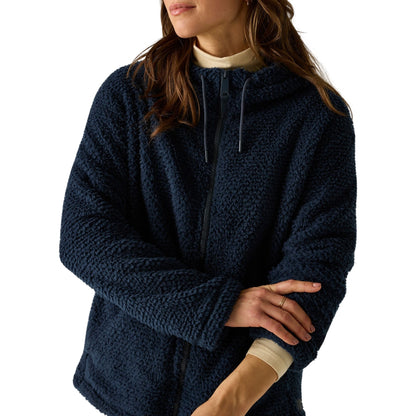 Navy - Lifestyle - Regatta Womens-Ladies Evelina Full Zip Fleece Jacket
