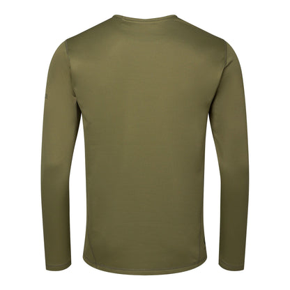 Martini Olive - Back - Dare 2B Mens Ventura Grid Crew Neck Fleece Top