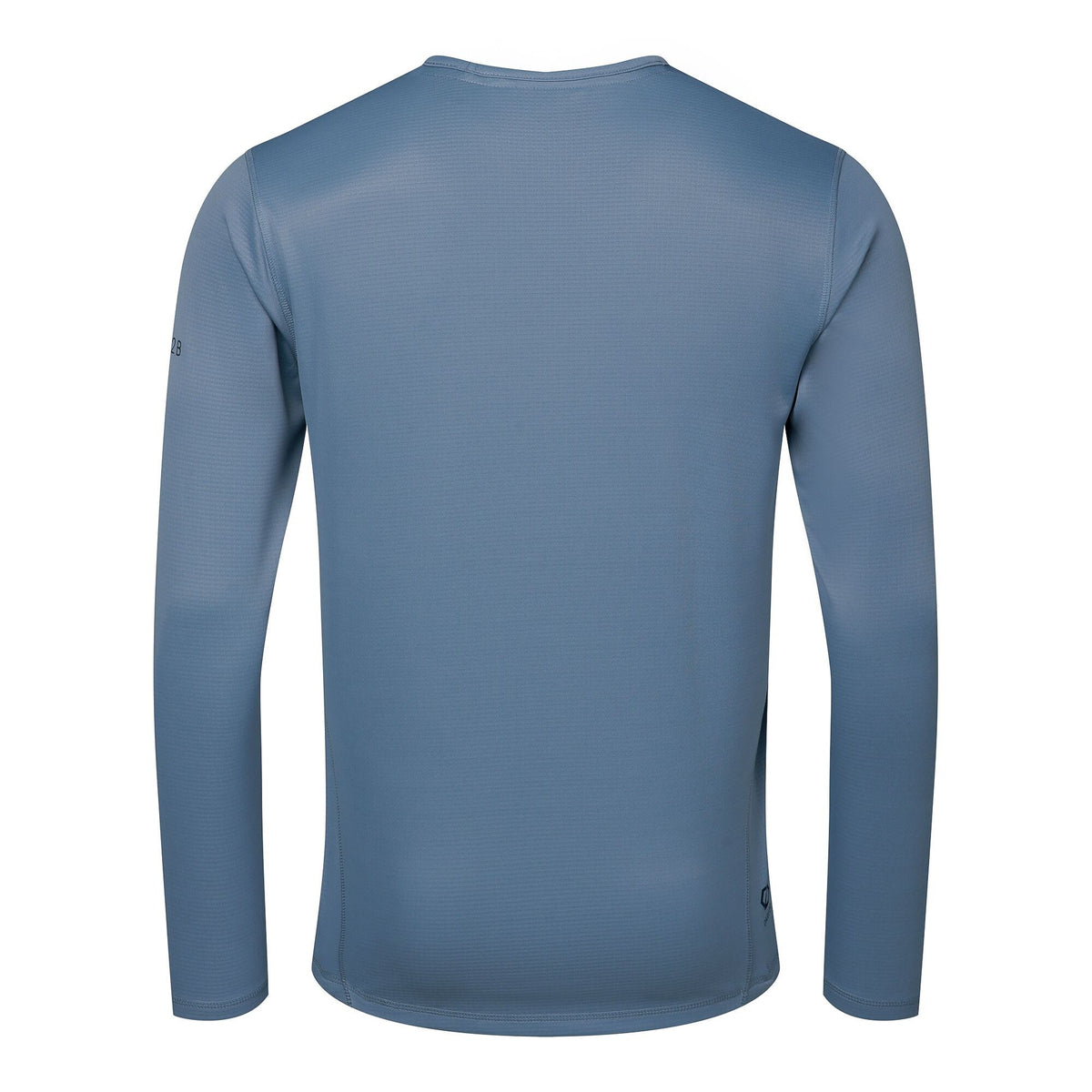 Dusky Blue - Back - Dare 2B Mens Ventura Grid Crew Neck Fleece Top