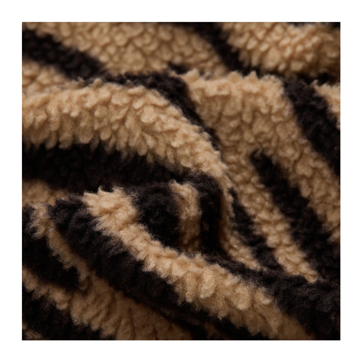 Barleycorn - Lifestyle - Regatta Womens-Ladies Frankie Zebra Print Borg Full Zip Fleece Jacket