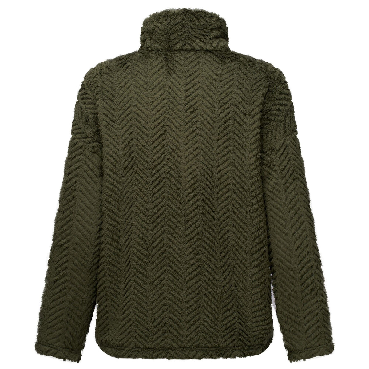 Dark Khaki - Back - Regatta Womens-Ladies Ayana Full Zip Fleece Jacket