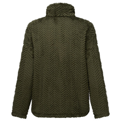 Dark Khaki - Back - Regatta Womens-Ladies Ayana Full Zip Fleece Jacket