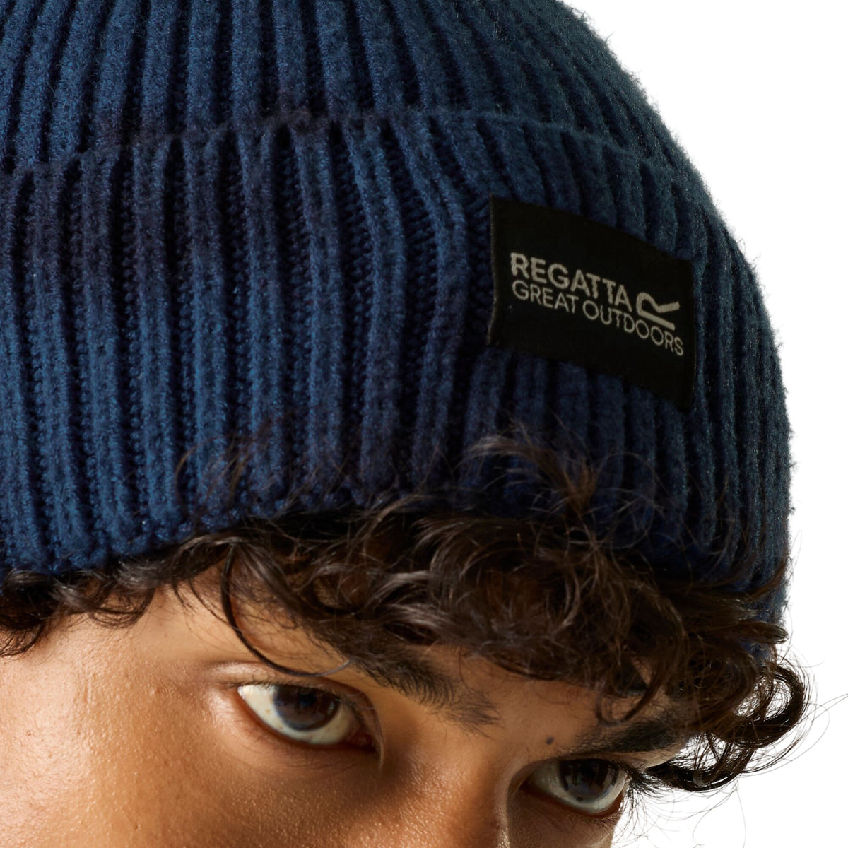 Aviator Blue-Navy - Lifestyle - Regatta Unisex Adult Connora Fisherman Tie Dye Beanie