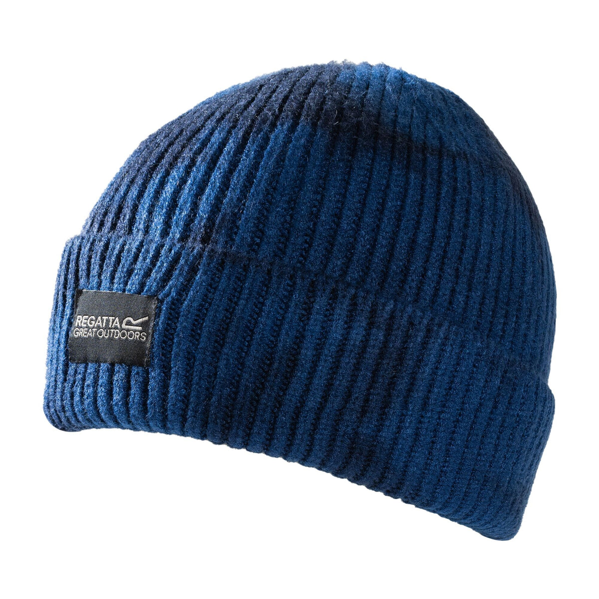 Aviator Blue-Navy - Back - Regatta Unisex Adult Connora Fisherman Tie Dye Beanie