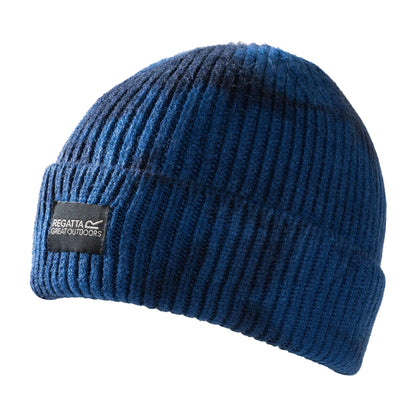 Aviator Blue-Navy - Back - Regatta Unisex Adult Connora Fisherman Tie Dye Beanie