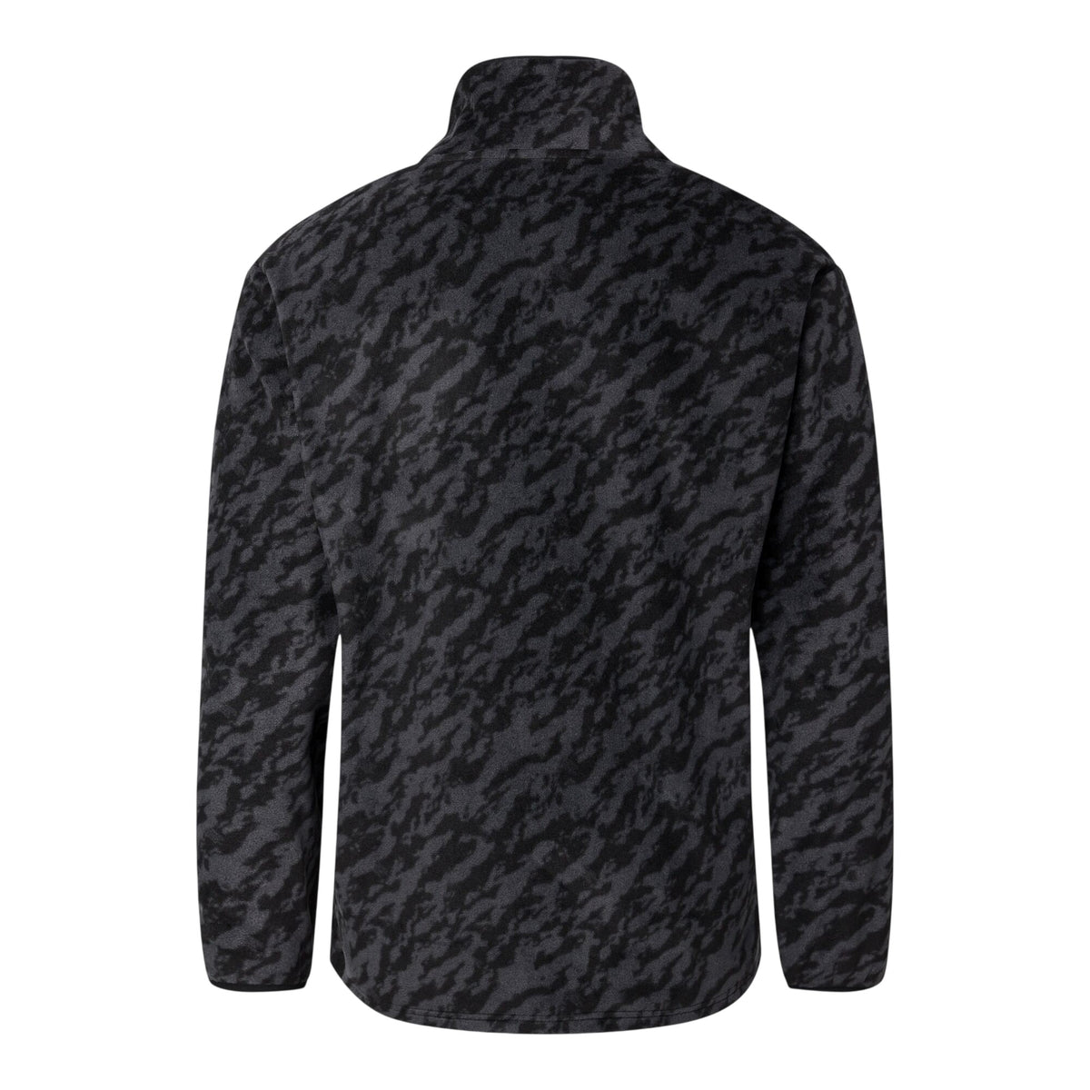 Black - Back - Dare 2B Mens Marble Quarter Zip Fleece Top