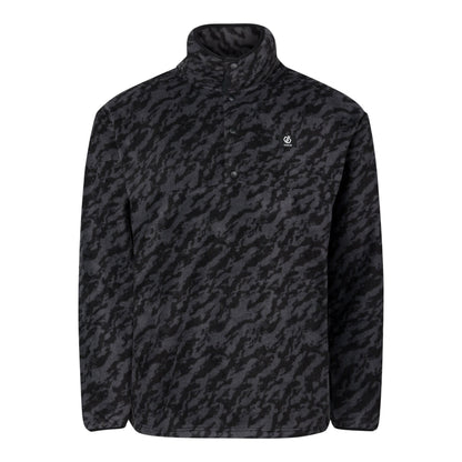 Black - Front - Dare 2B Mens Marble Quarter Zip Fleece Top