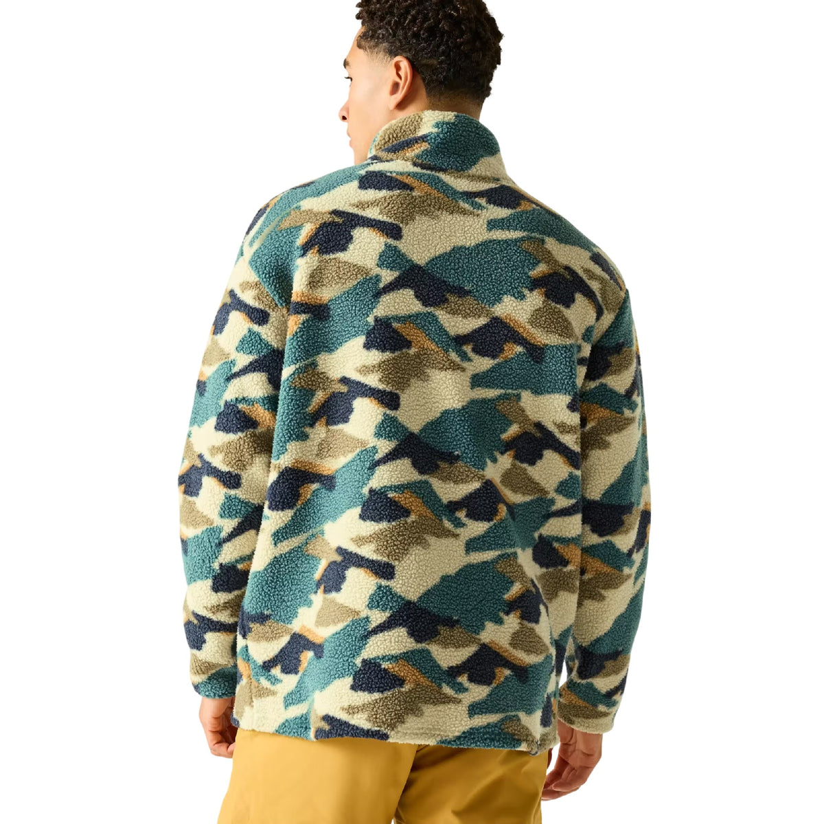 Mediterranea - Back - Dare 2B Mens Mountain Borg Quarter Zip Fleece Top