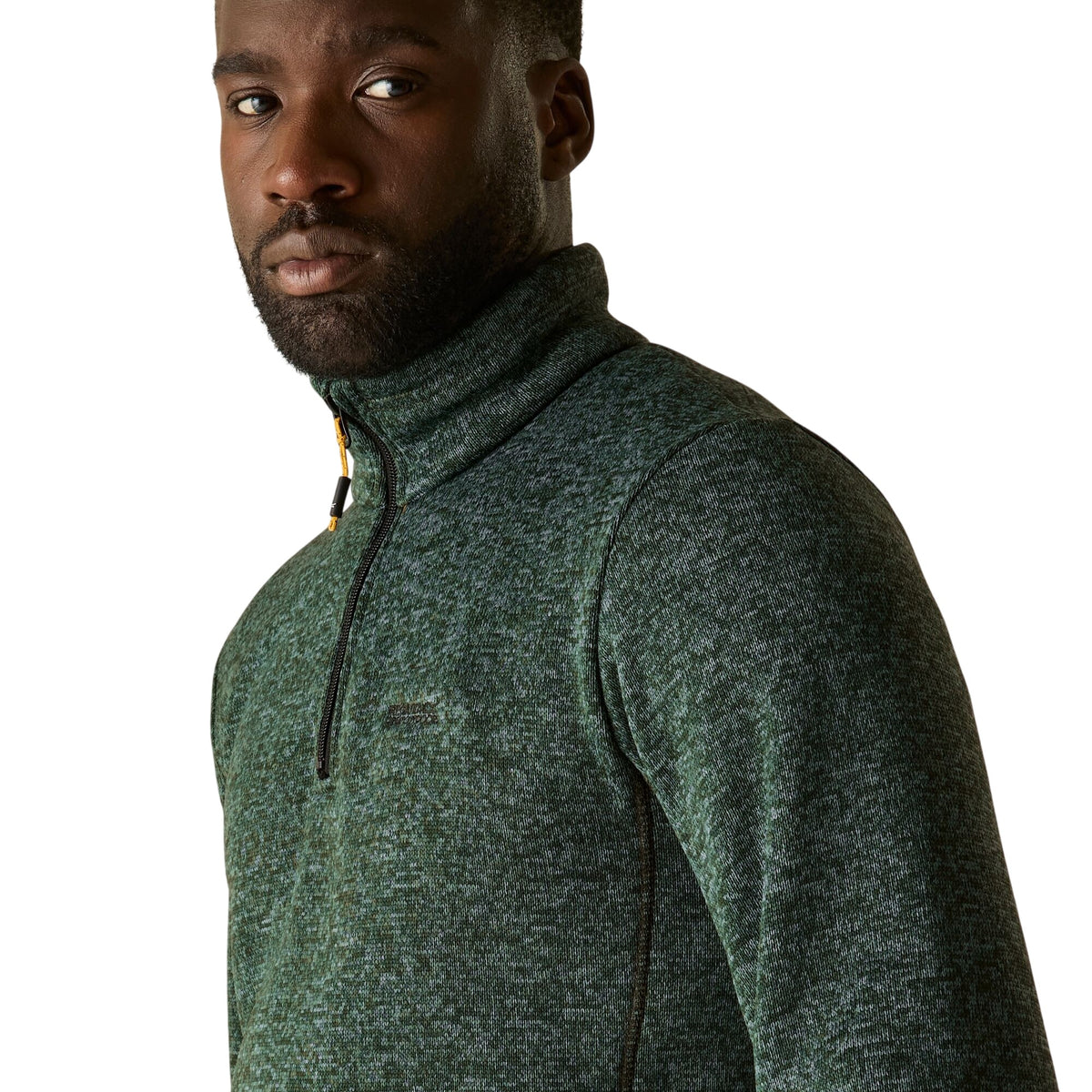 Dark Forest Green - Lifestyle - Regatta Mens Newhill Half Zip Fleece Top