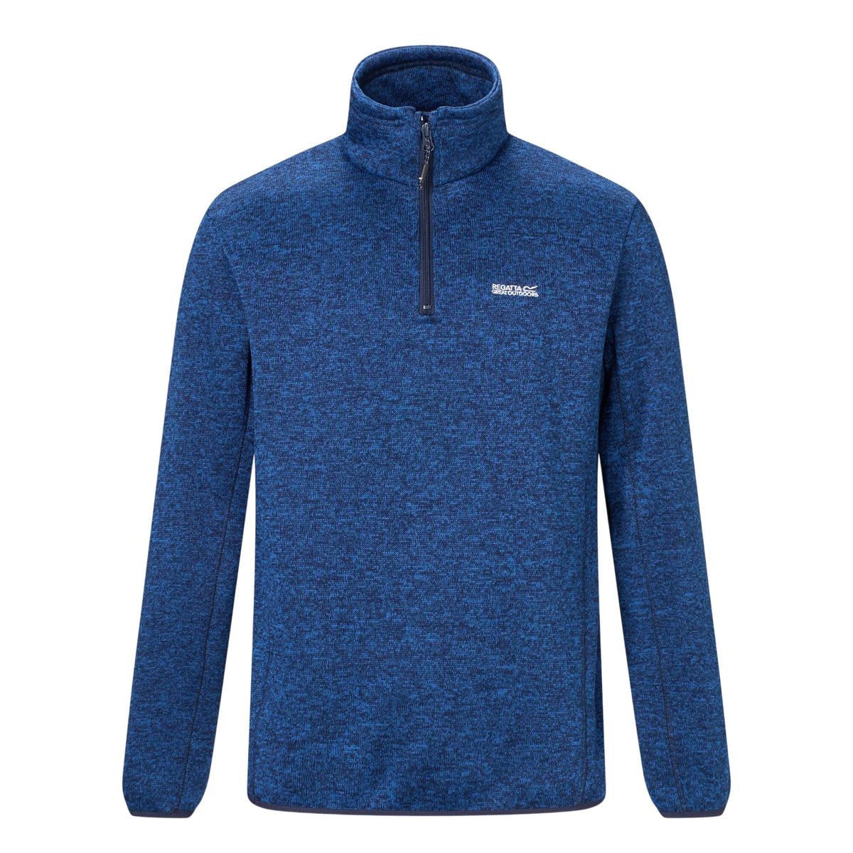 Aviator Blue - Front - Regatta Mens Newhill Half Zip Fleece Top