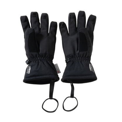 Black - Back - Dare 2B Childrens-Kids Freeride Ski Gloves