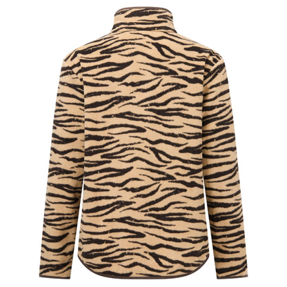 Barleycorn - Back - Regatta Womens-Ladies Frankie Zebra Print Half Zip Fleece Top