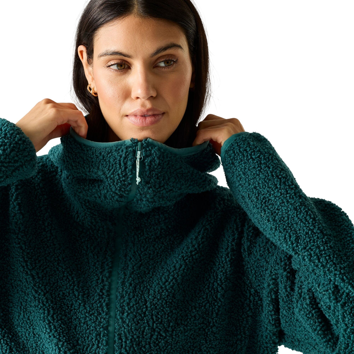 Mediterranea - Pack Shot - Regatta Womens-Ladies Elindra Water Repellent Half Zip Fleece