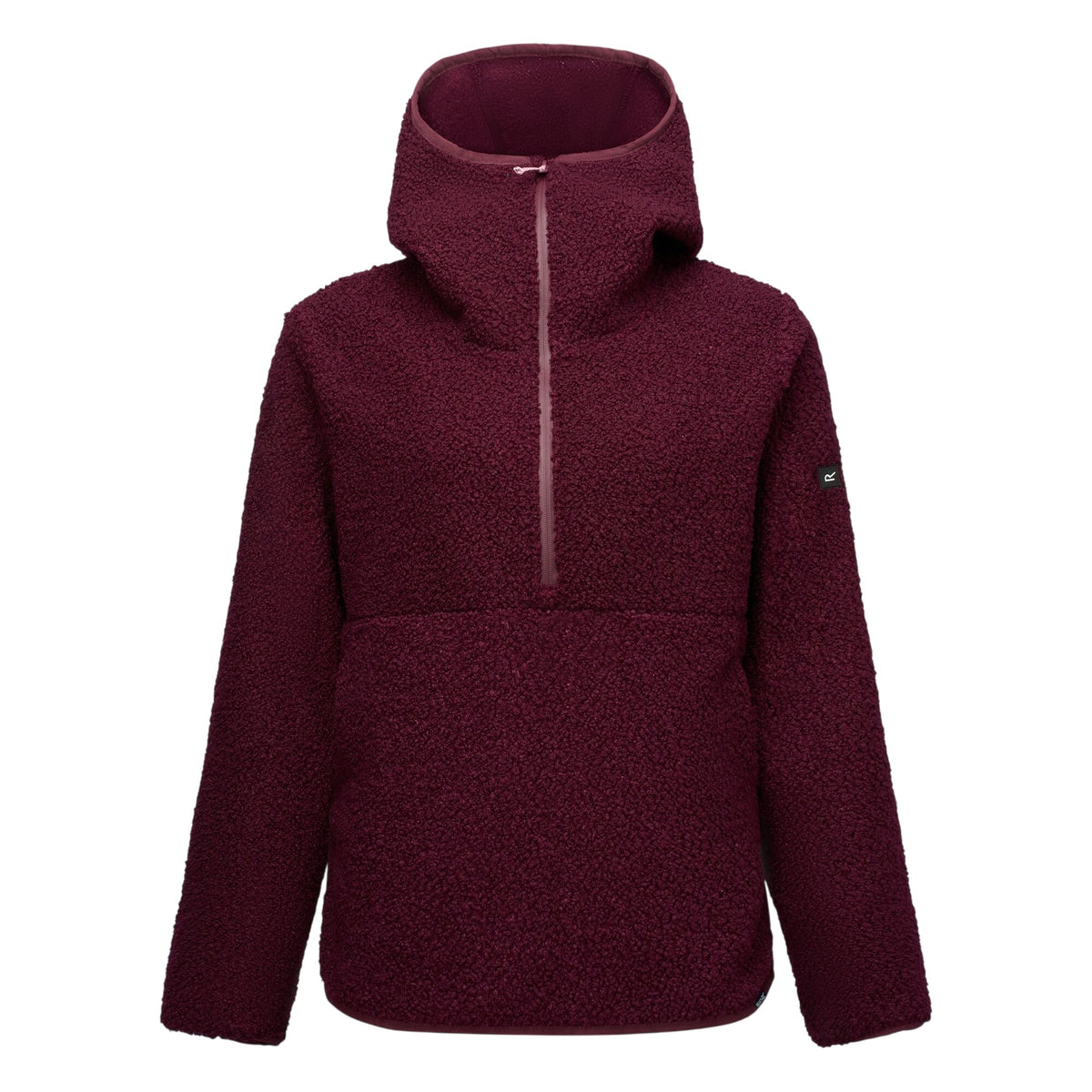 Fig - Front - Regatta Womens-Ladies Elindra Water Repellent Half Zip Fleece