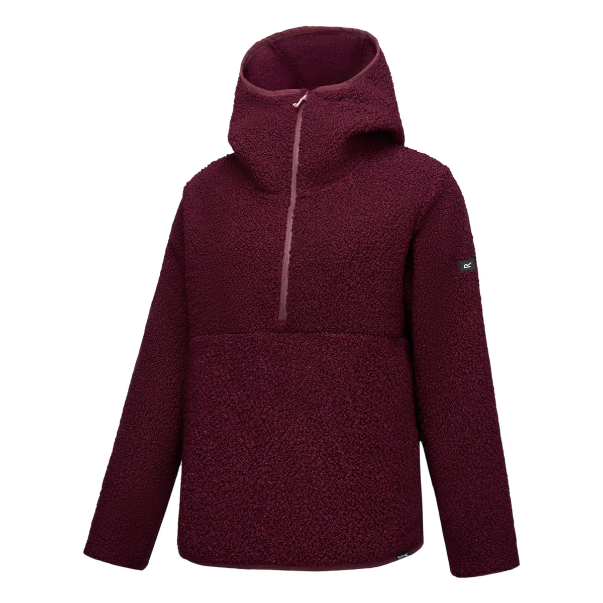 Fig - Side - Regatta Womens-Ladies Elindra Water Repellent Half Zip Fleece