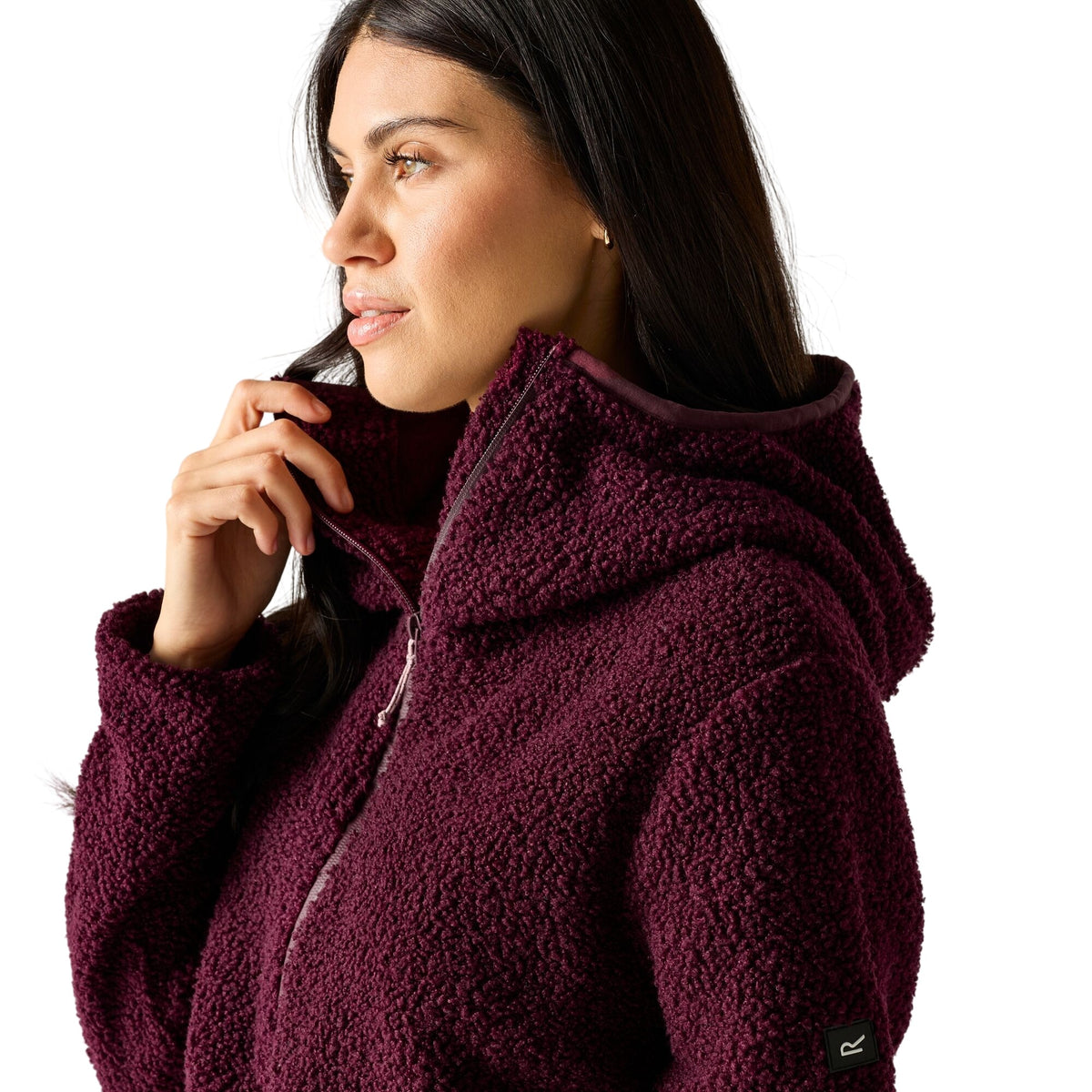 Fig - Pack Shot - Regatta Womens-Ladies Elindra Water Repellent Half Zip Fleece