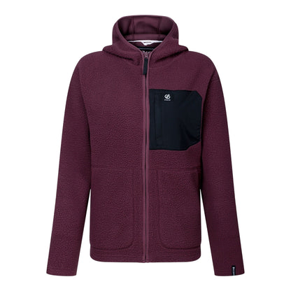 Huckleberry - Front - Dare 2B Womens-Ladies Firn Borg Hooded Fleece