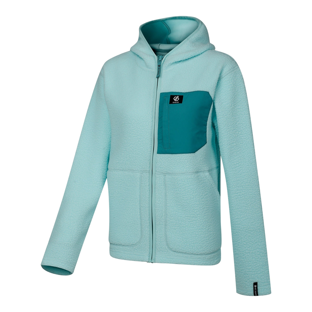 Water Ballet - Side - Dare 2B Womens-Ladies Firn Borg Hooded Fleece