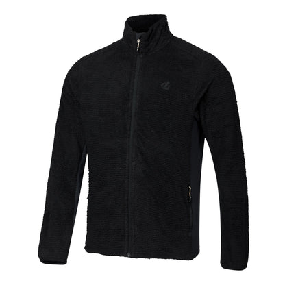 Black - Side - Dare 2B Mens Levitate Full Zip Fleece Jacket