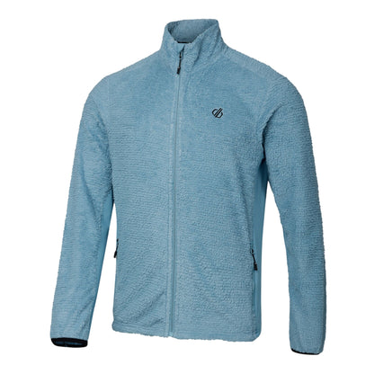Dusky Blue - Side - Dare 2B Mens Levitate Full Zip Fleece Jacket