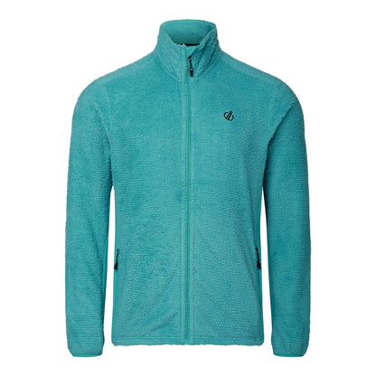 Teal - Front - Dare 2B Mens Levitate Full Zip Fleece Jacket