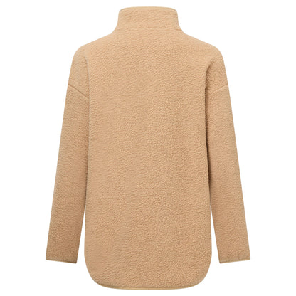 Barleycorn - Back - Regatta Womens-Ladies Frankie Borg Half Zip Longline Fleece Top