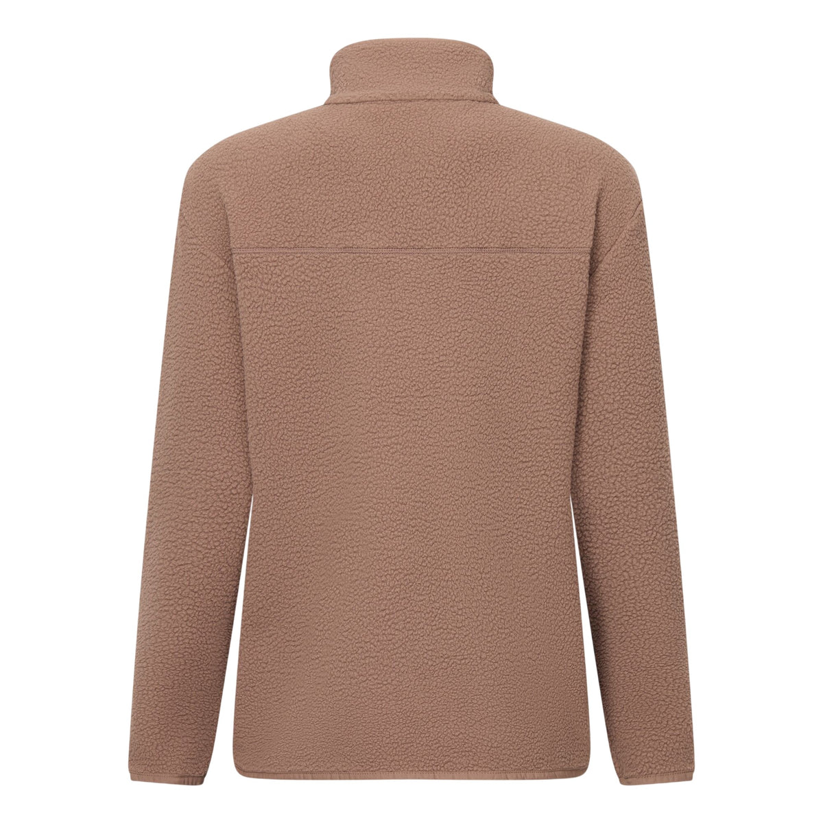Mocha - Back - Regatta Womens-Ladies Frankie Borg Full Zip Fleece Jacket