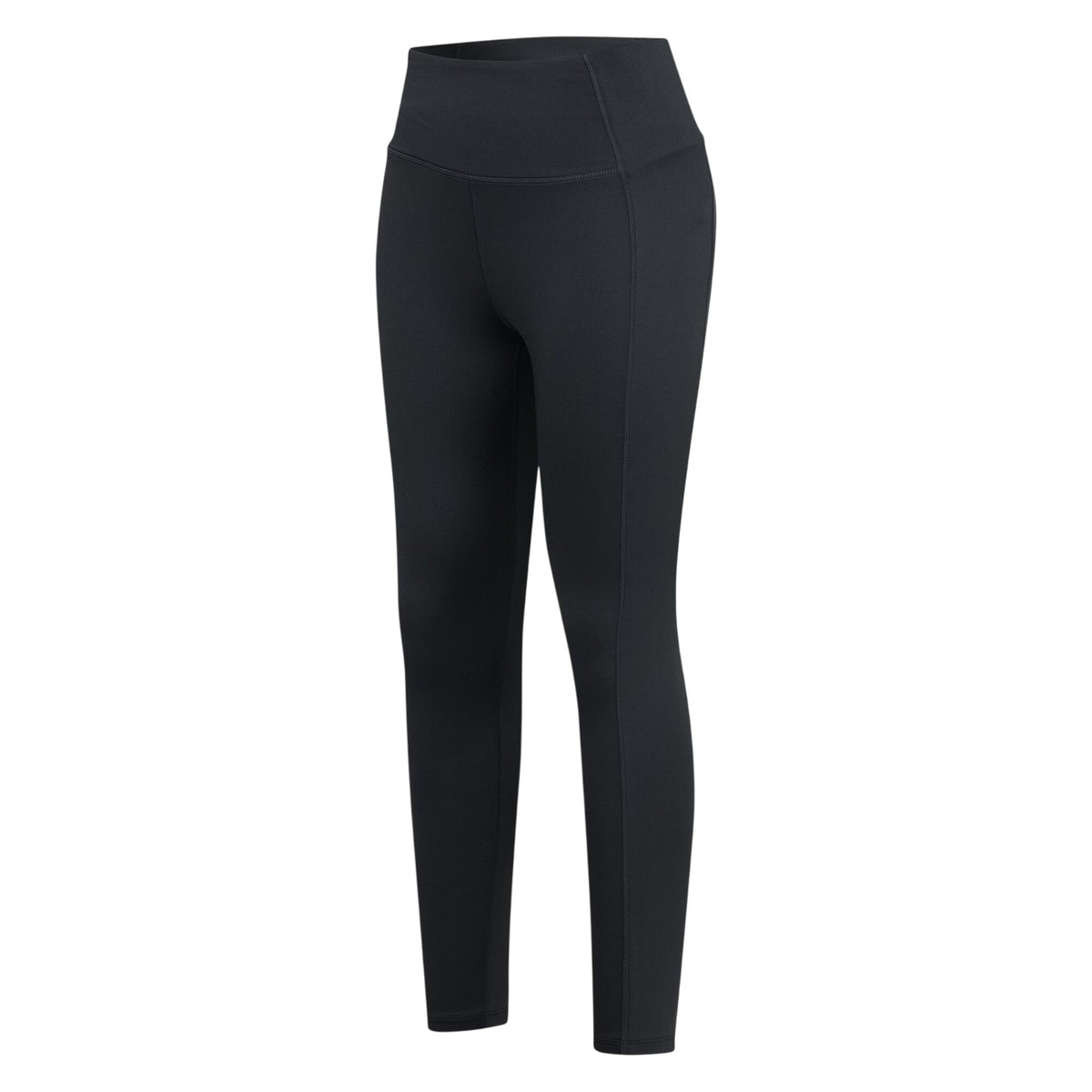 Black - Side - Dare 2B Womens-Ladies Power Brushed Back Thermal Leggings