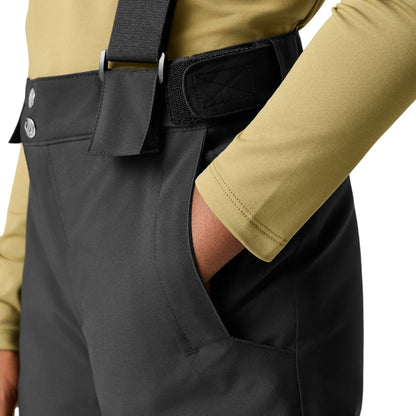 Black - Pack Shot - Dare 2B Childrens-Kids Outmove III Ski Trousers